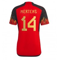 Maglie da calcio Belgio Dries Mertens #14 Prima Maglia Mondiali 2022 Manica Corta